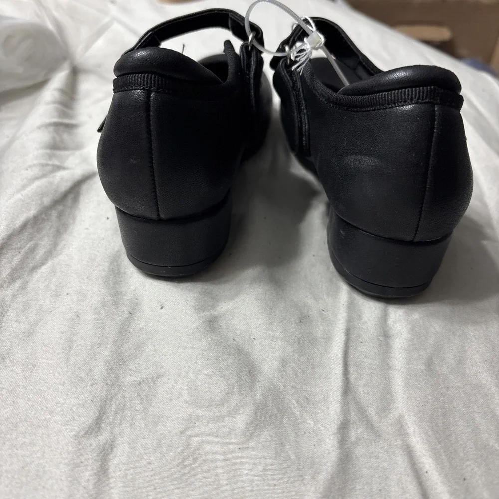 Dream Pairs Little Girl Tap Dance Shoes Mary Jane Easy Strap Black Size 13